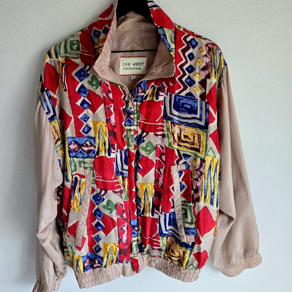 Vintage Silk 90s Windbreaker